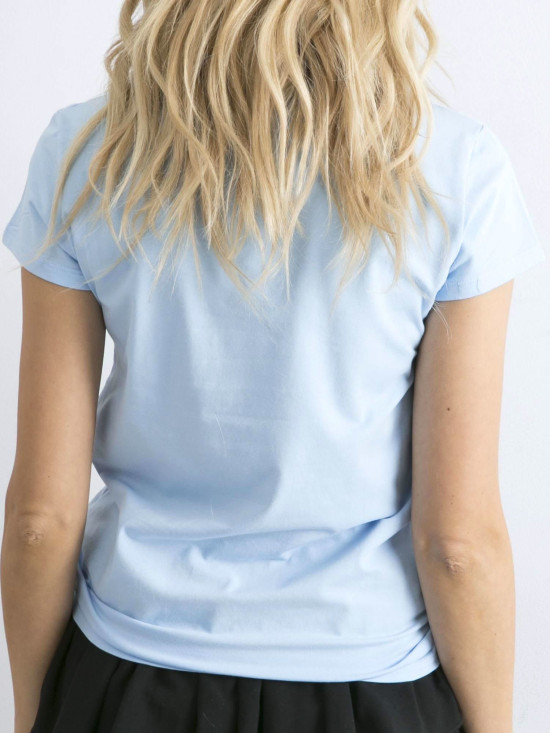 Light Blue T-Shirt Peachy