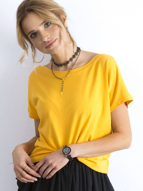 Dark Yellow Women's T-Shirt Fire