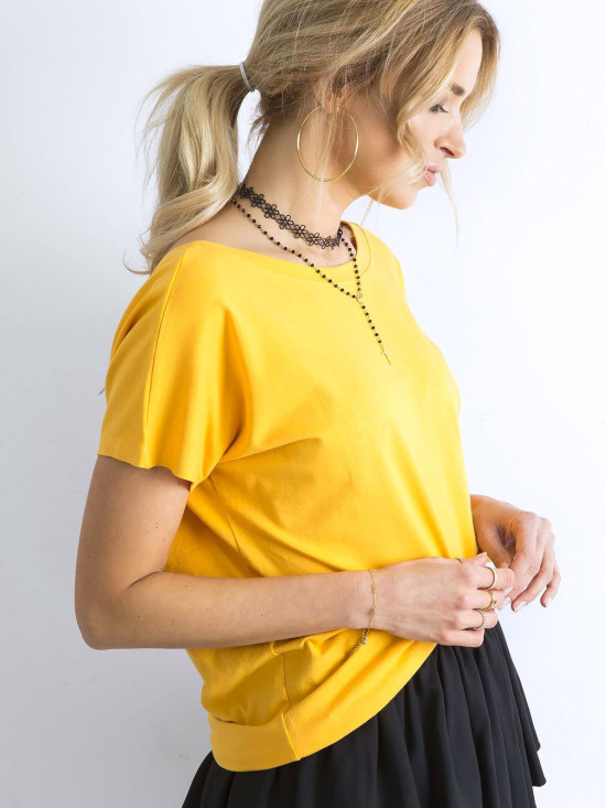 Dark Yellow Women's T-Shirt Fire