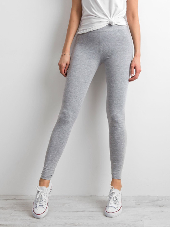 Gray Basic Leggings