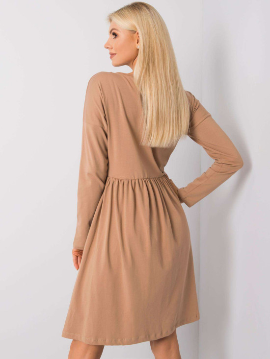Camel Dress RUE PARIS