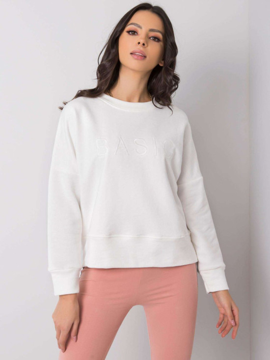 Ecru Women's Cotton Sweatshirt