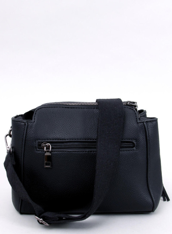 Women's bag with tassels black