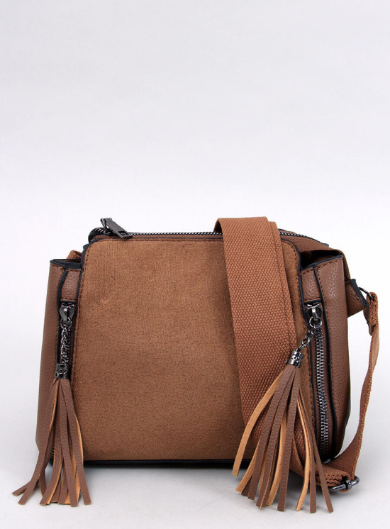 Women's bag with tassels beige