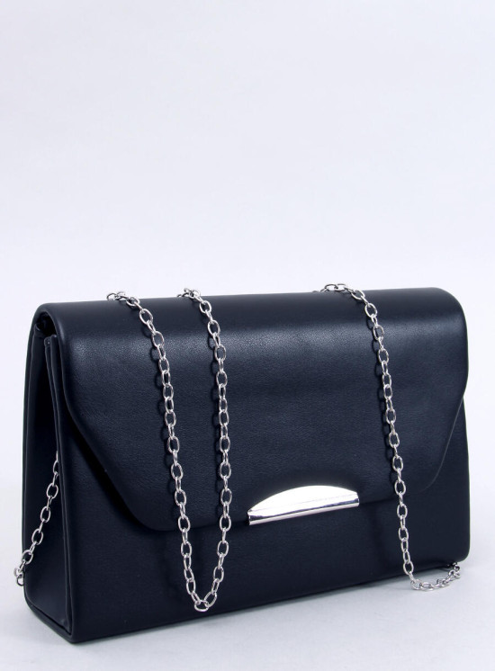 Black small leather handbag