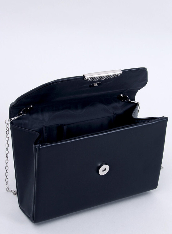 Black small leather handbag
