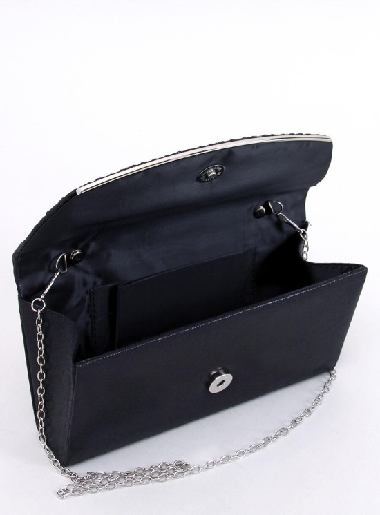 Black leaf social bag