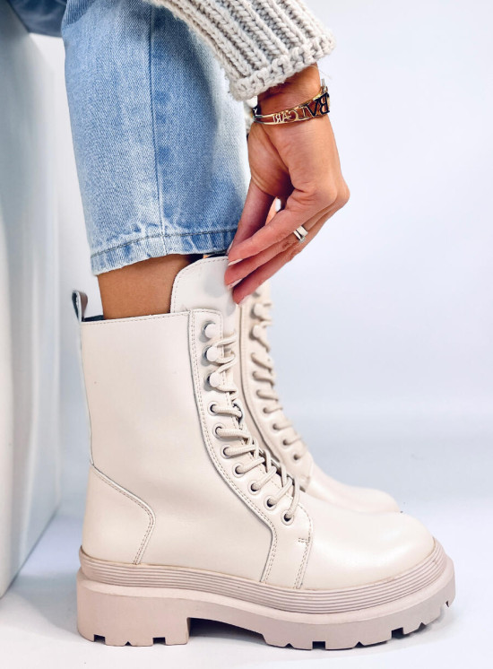 Platform shoes INES beige