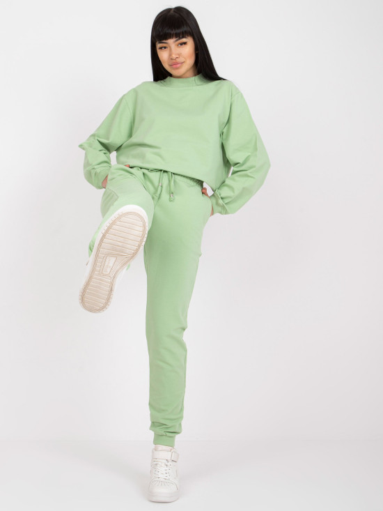 Comfortable Jogging Pants in Pistachio Color