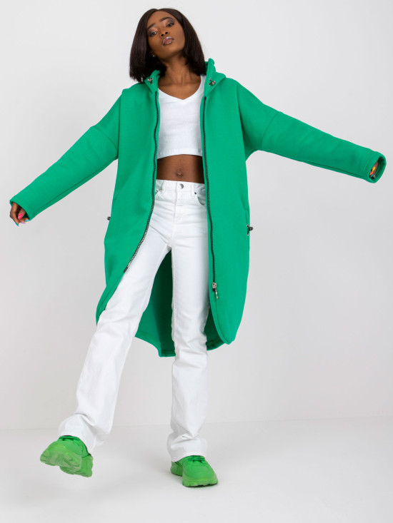 Green Hooded Sweatshirt
