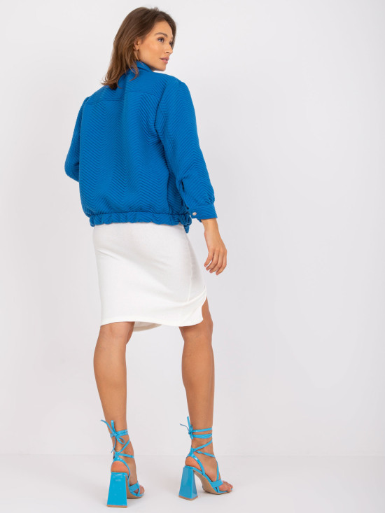 Stylish Transitional Jacket in Dark Blue