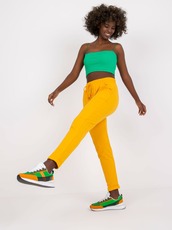 Sport Pants in Bright Orange