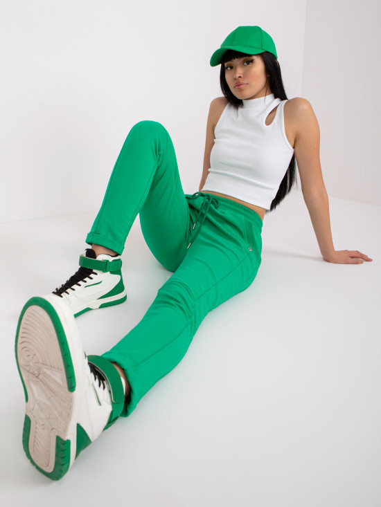 Stylish Green Sweatpants