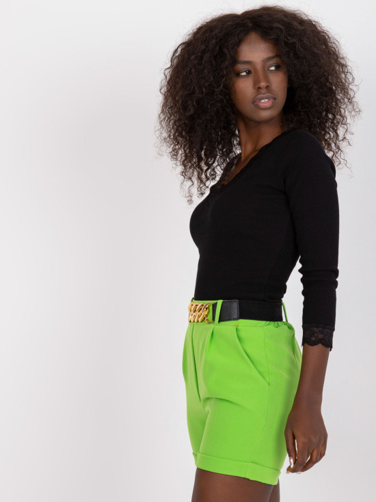 Stylish Black Blouse with 3/4 Sleeves