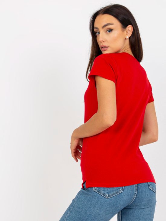 Red Women's Short Sleeve T-Shirt