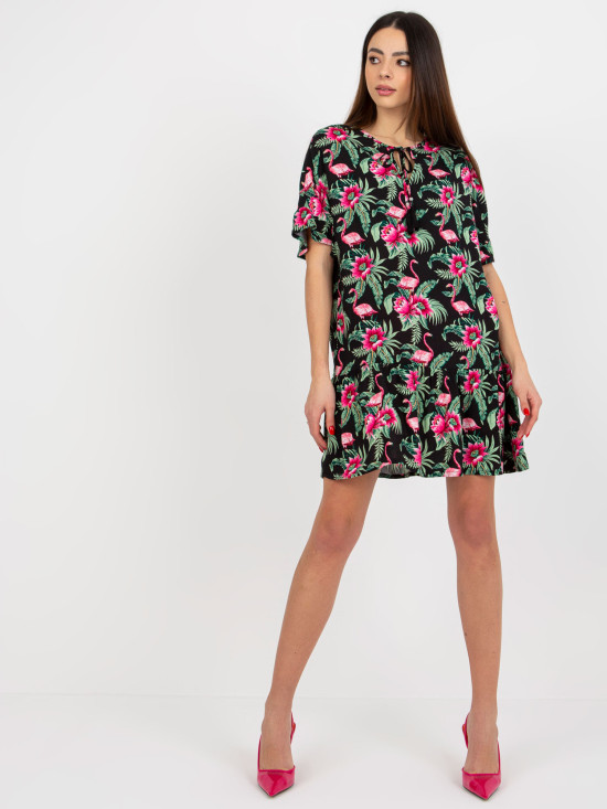 Summer Floral Dress with Ruffles SUBLEVEL