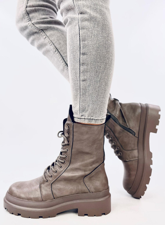 Platform shoes INES grey