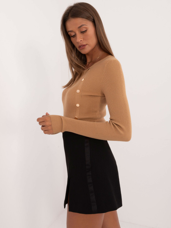 Elegant Camel Sweater
