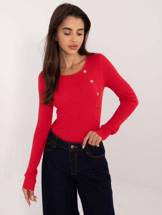 Stylish Red Sweater