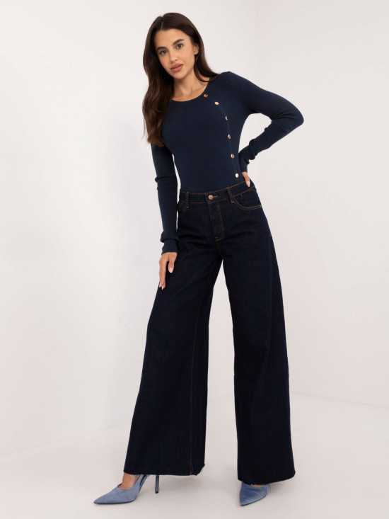Elegant Blue Sweater