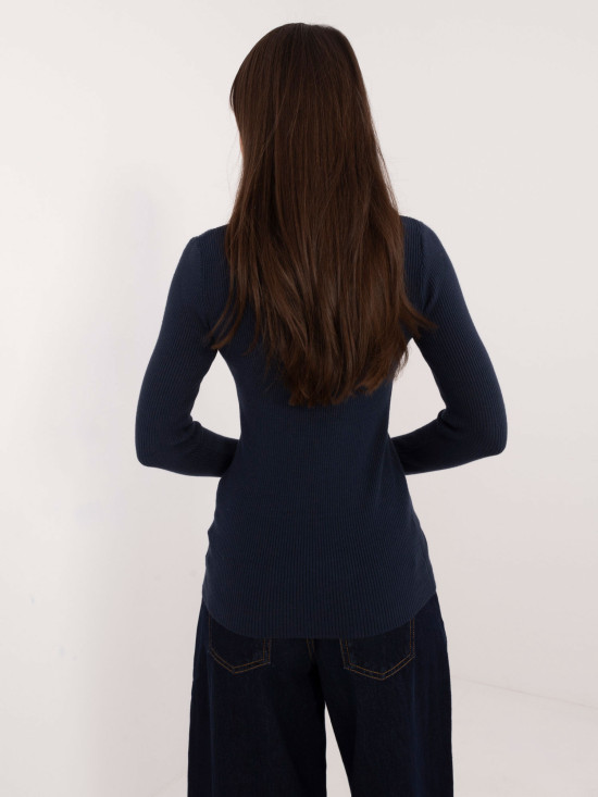 Elegant Blue Sweater