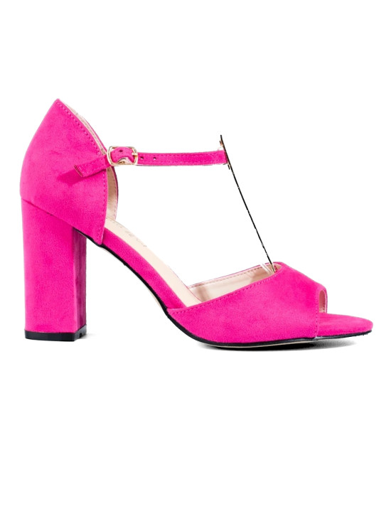 Pink Women's Classic High Heel Sandals