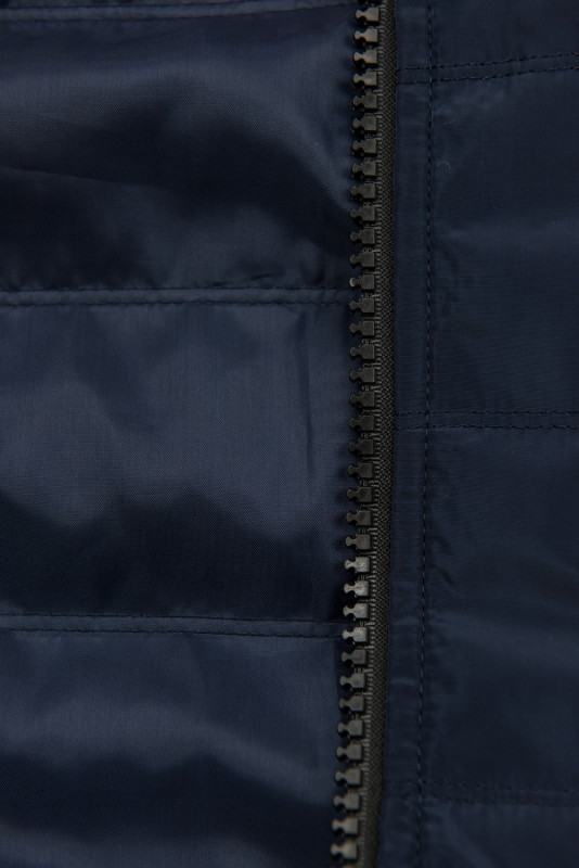 Dark blue LHD tracksuit with combined materials