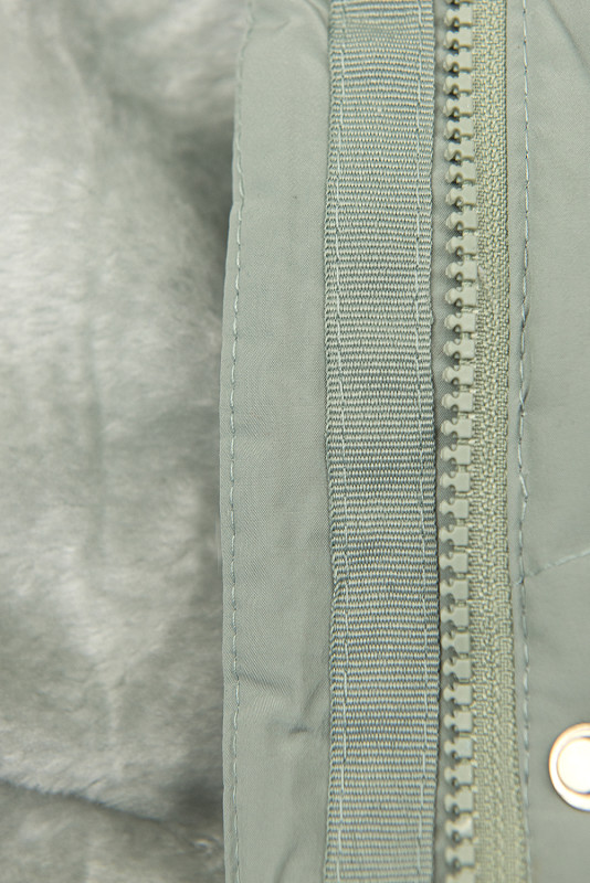 Black winter jacket with fleece lining