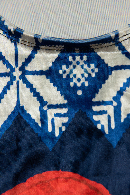 Blue Christmas Dress