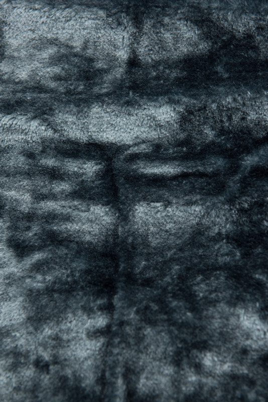 Royal blue winter jacket with teddy lining