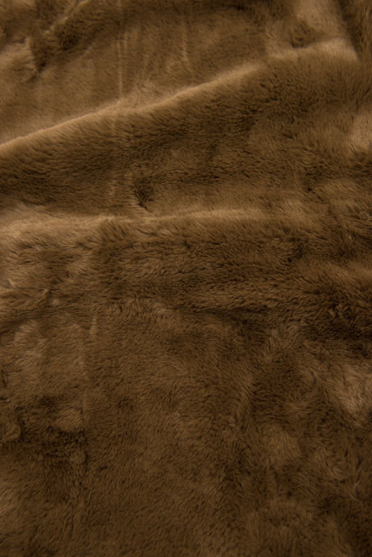 Winter parka jacket in brown