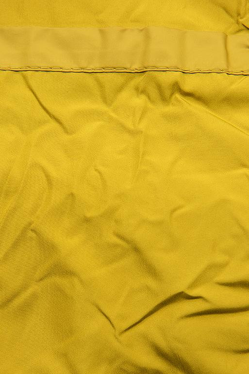 Mustard yellow puffer jacket for autumn/winter