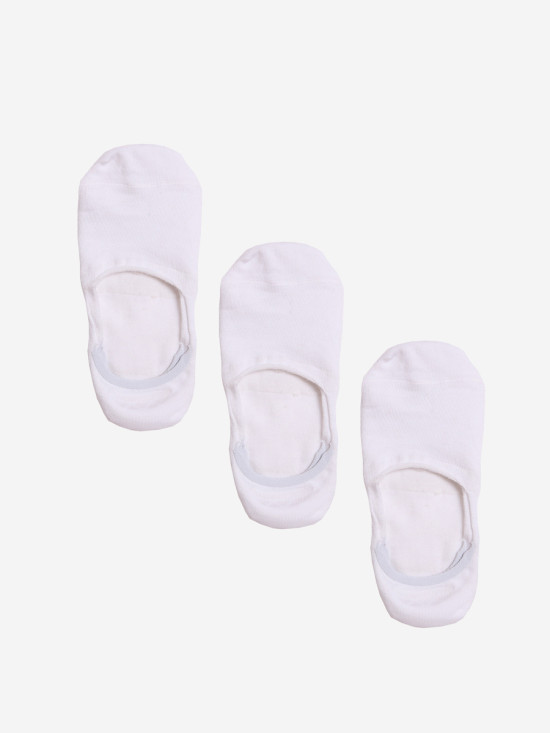 White ballerina socks - three-pack