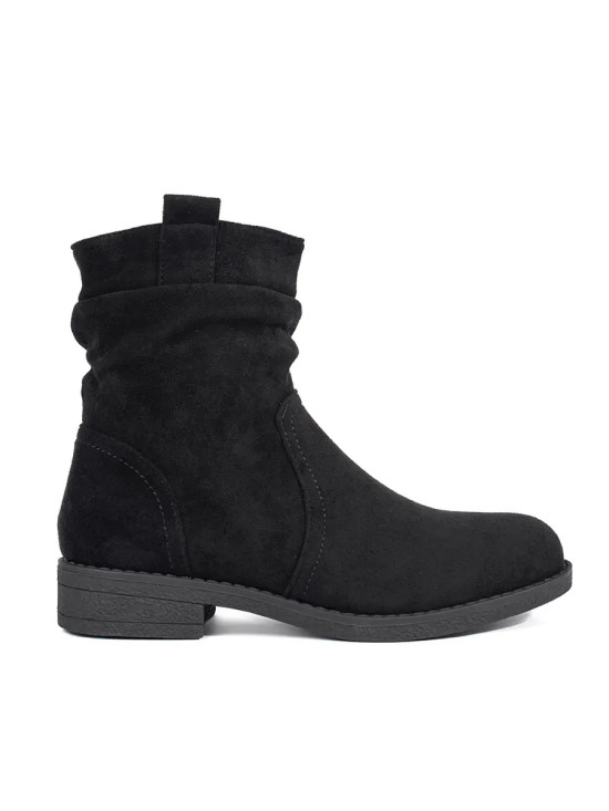 Black Suede Ankle Boots