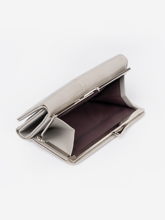 Elegant Gray Eco-Leather Wallet