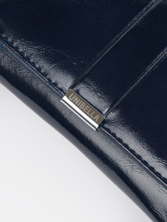 Elegant Blue Eco-Leather Wallet