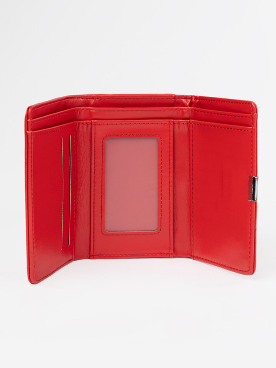 Red Women's Wallet in Eco Leather