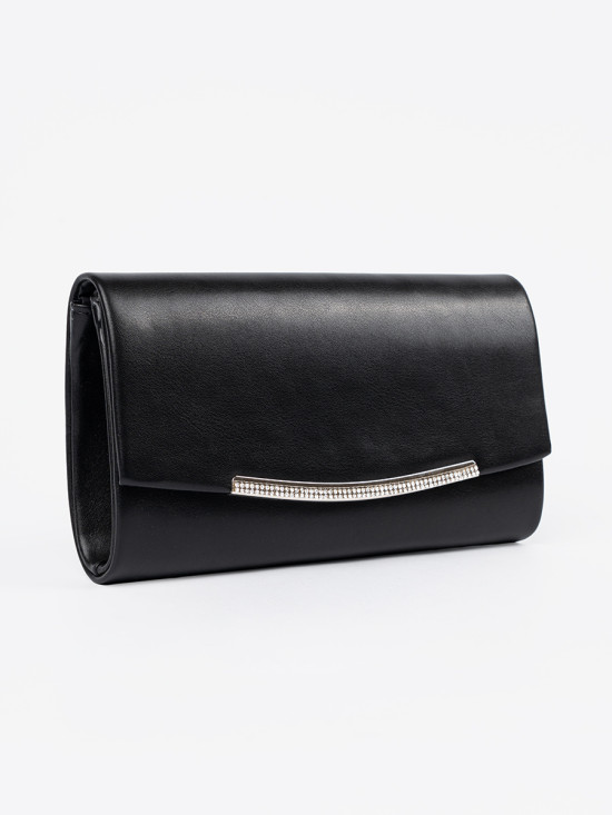 Elegant Black Handbag with Chain