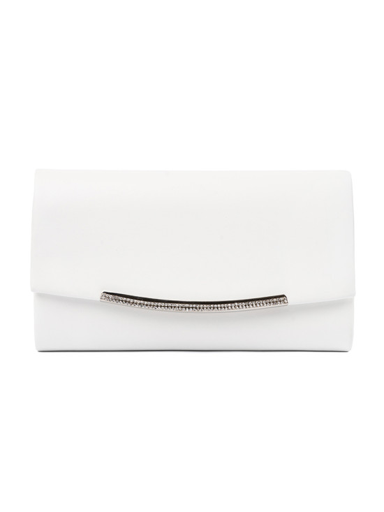 White Clutch with Chain