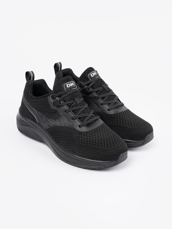Lightweight Black Sports Shoes
