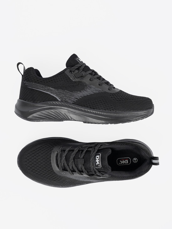 Lightweight Black Sports Shoes