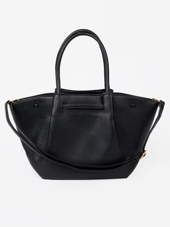 Classic Shopper in Textured Eco-Leather