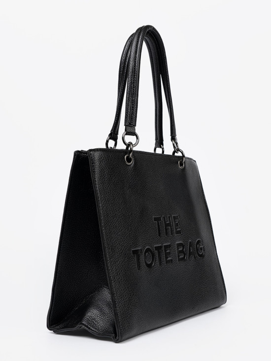 Classic Black Shopper TOTE