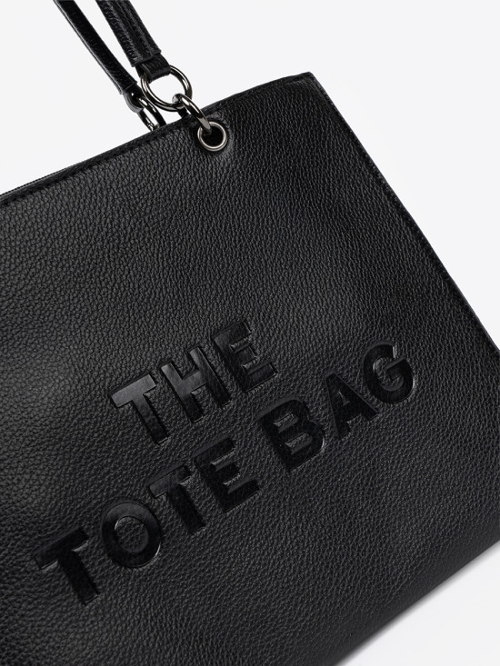 Classic Black Shopper TOTE