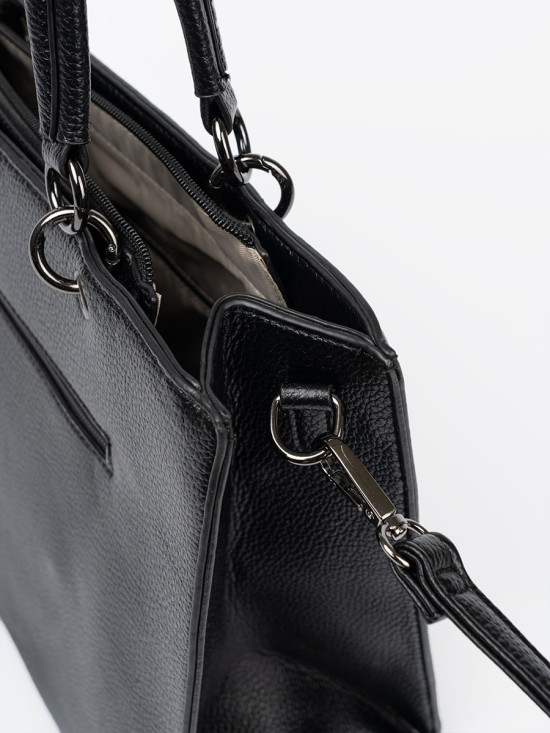 Classic Black Shopper TOTE