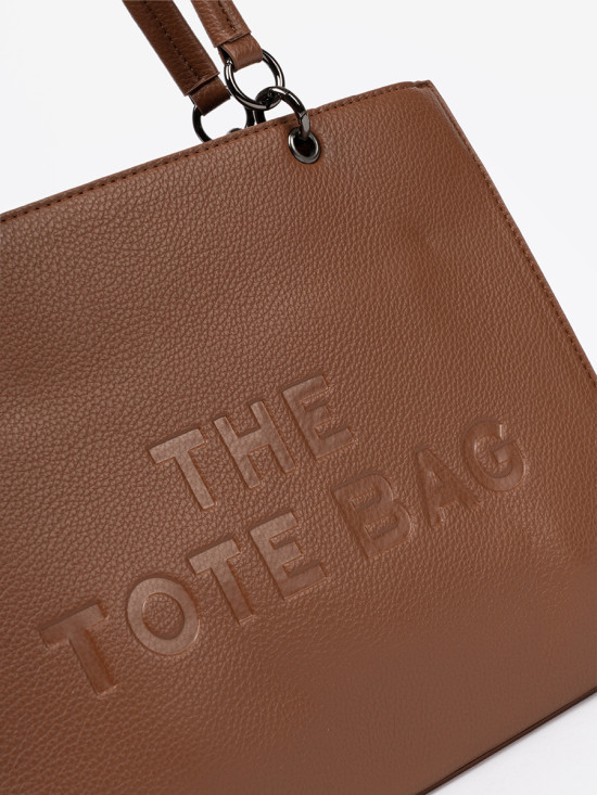 Tote Bag in Warm Brown