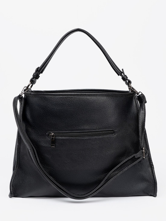 Classic Black Shoulder Bag