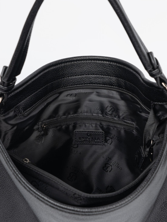 Classic Black Shoulder Bag
