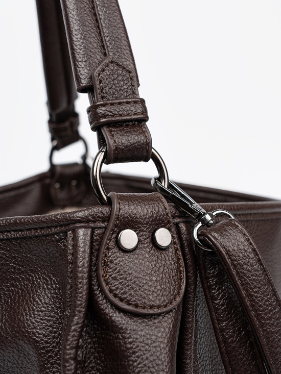 Classic Brown Shoulder Bag