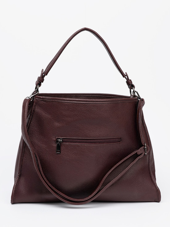 Classic Burgundy Shoulder Bag